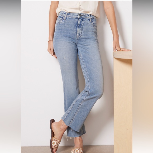 Kut from the Kloth Kelsey High Rise Ankle Flare Size 16 NWT - Picture 12 of 12